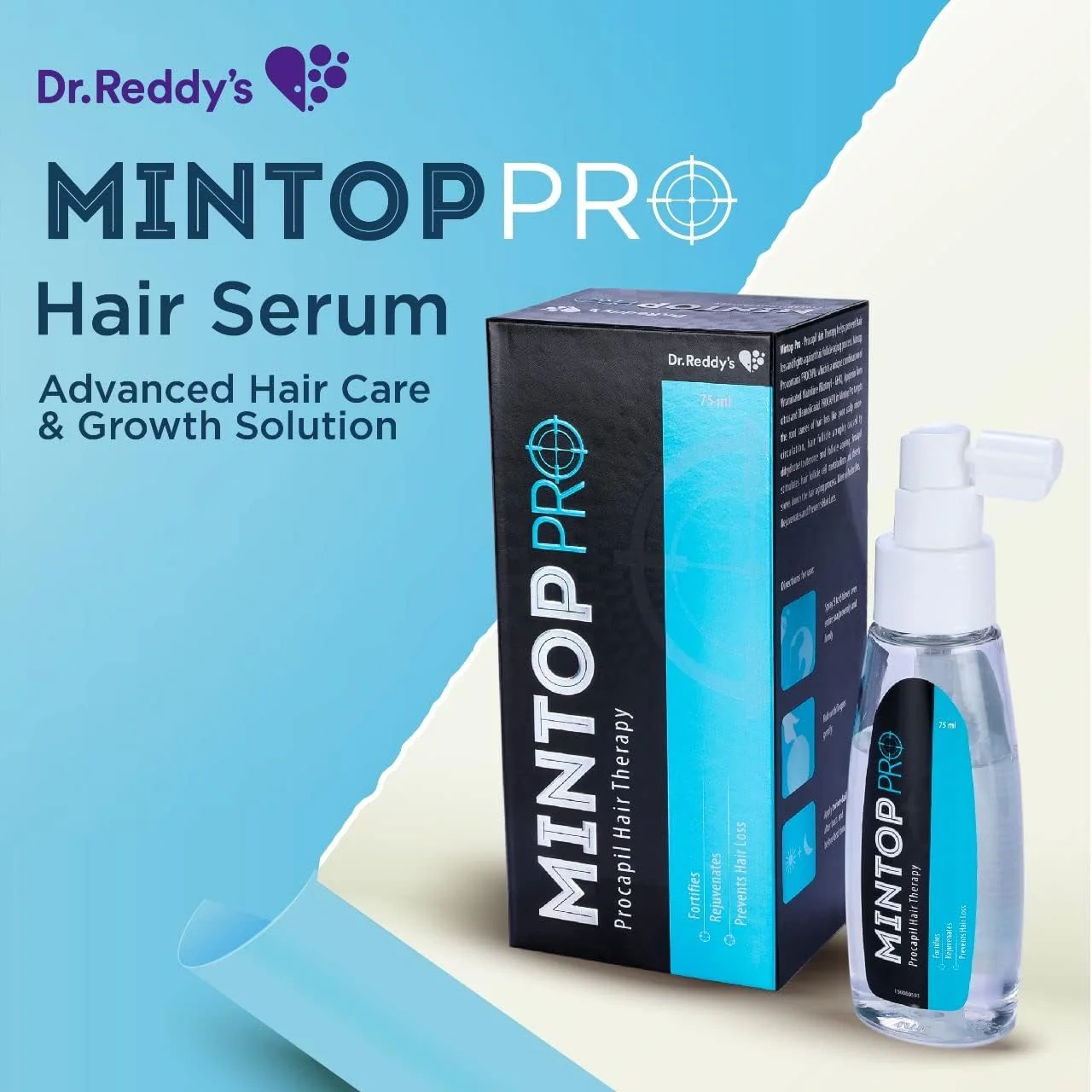 Mintop Pro Serum With Procapil Hair Therapy 75 ml and Shampoo for Hair Fall Control 100 ml - Image 6