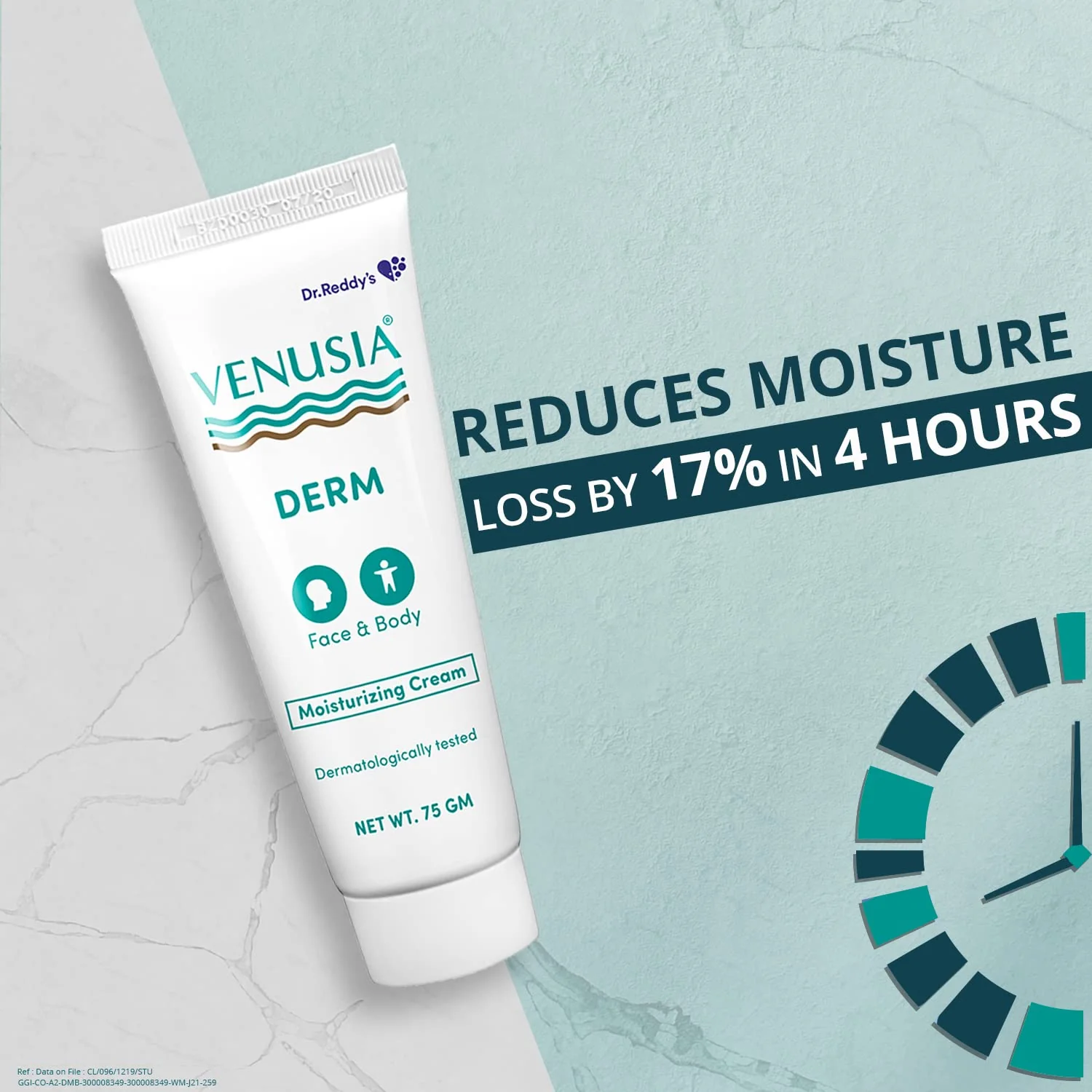 Dr Reddys Venusia Baby Intensive Moisturizing Cream For Dry and Ultra dry Skin Contains Cocoa Aloe Mango & Shea Butters | 75 gm and Venusia Derm Moisturing Cream 75 g - Image 5