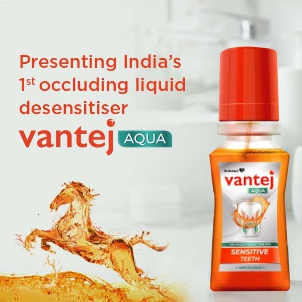 Vantej Toothpaste For Sensitive Teeth 100G  Aqua Advanced Protection Mouthwash For Rapid Sensitivity Pain Relief In 3 Days 100 ml - Image 4
