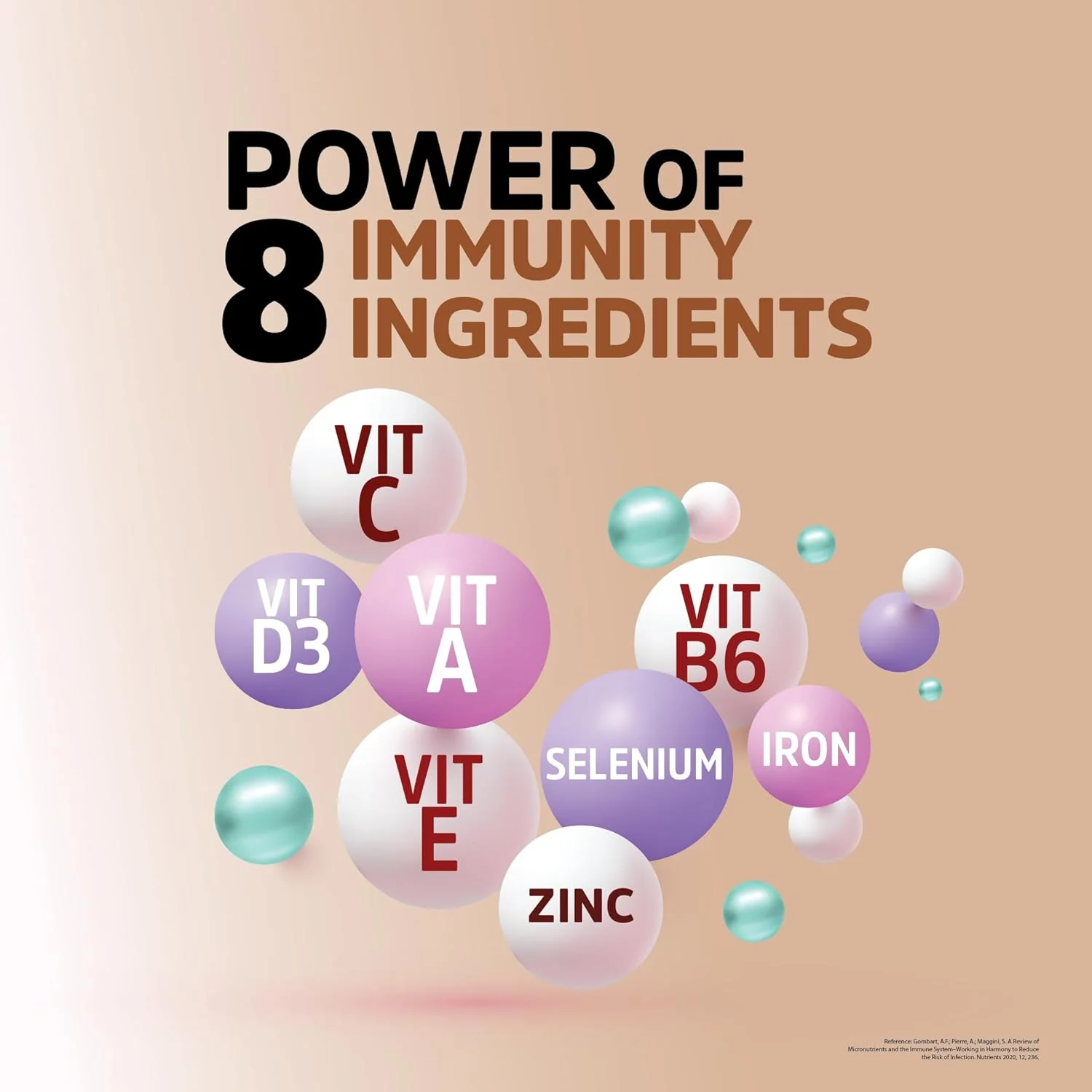 Celehealth Kidz Immuno Plus - 30 Gummies | Pink Guava with Wellmune Vitamin C & Zinc to support body's defence and immunity (Pack of 1) - Image 10