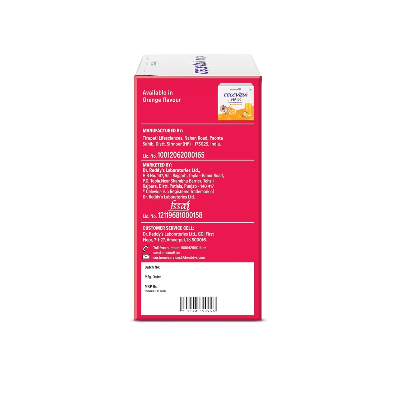 Celevida Maxx Dr. Reddys - High-Protein and Immunity Supplement to support muscle health and immunity | Strawberry Flavour | (7 sachets x 33g) - Image 8