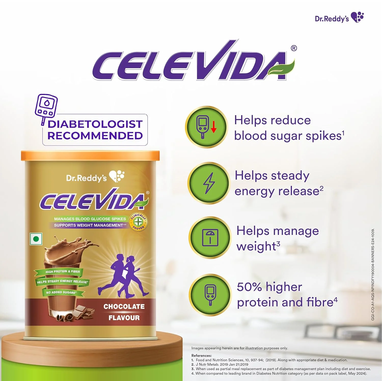 Celevida - Chocolate Flavor 400 g (Metal Tin) - Image 3