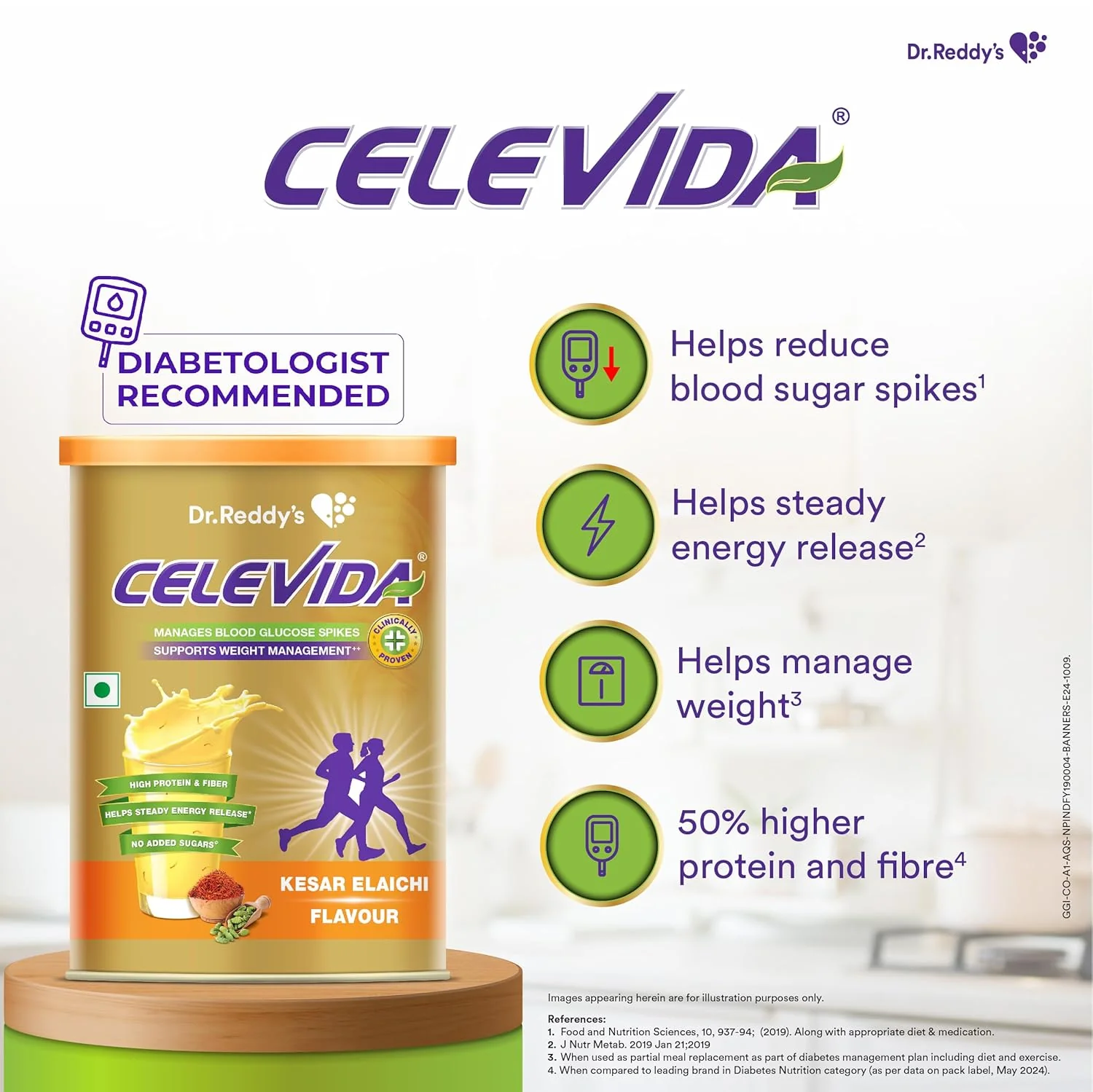 Celevida - Kesar Elaichi Flavor 400 g (Metal Tin) - Image 3