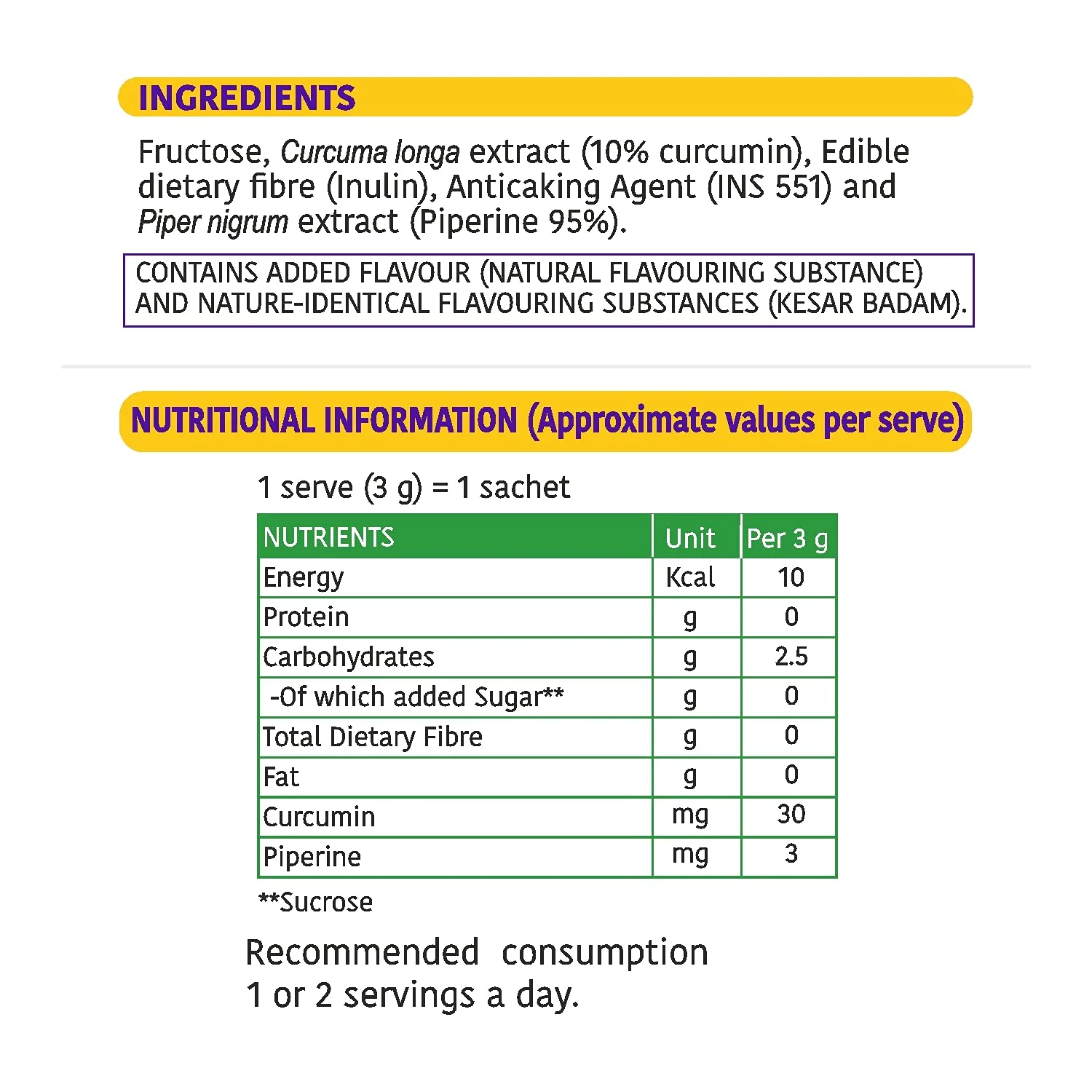 CURHEALTH Kesar Badam 3gm 30's - Image 3