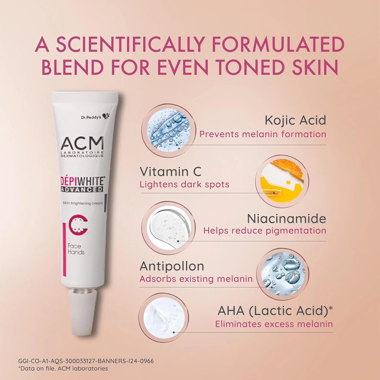Dr Reddy's Depiwhite Advanced Skin Radiance Cream with Phosphatase Activators help Reduces Dark Spots help Improves Complexion Sustained Results No Hydroquinone and Steroids 15ml - Image 3