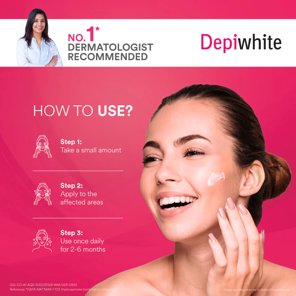 Dr Reddy's Depiwhite Advanced Skin Radiance Cream with Phosphatase Activators, help Reduces Dark Spots, help Improves Complexion, Sustained Results, No Hydroquinone and Steroids, 15ml - Image 7