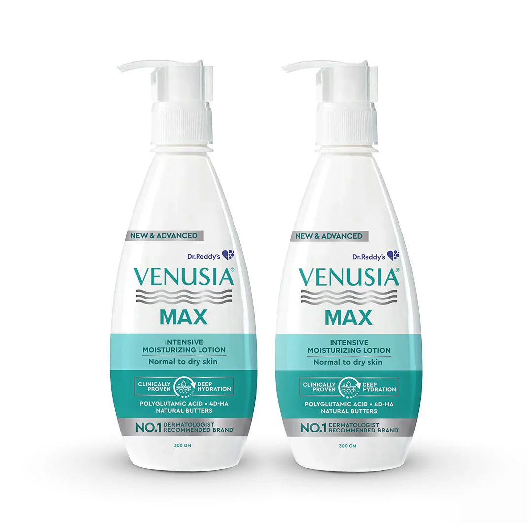 Dr. Reddy's Venusia Max Intensive Moisturizing Lotion, Repairs Skin, Provides Soft & Smooth Skin, 300 GM - Image 10