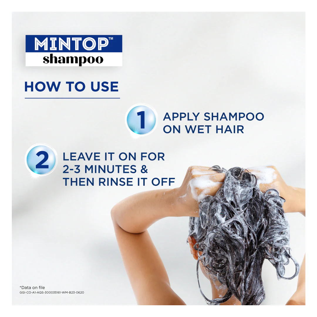 Dr. Reddy's Mintop  Shampoo for Hair Fall Control | Fortified with Procapil and Redensyl | Helps increase hair shine softness | Sulphate free | Helps strengthen hair roots 100 ml (Pack of 1) - Image 5