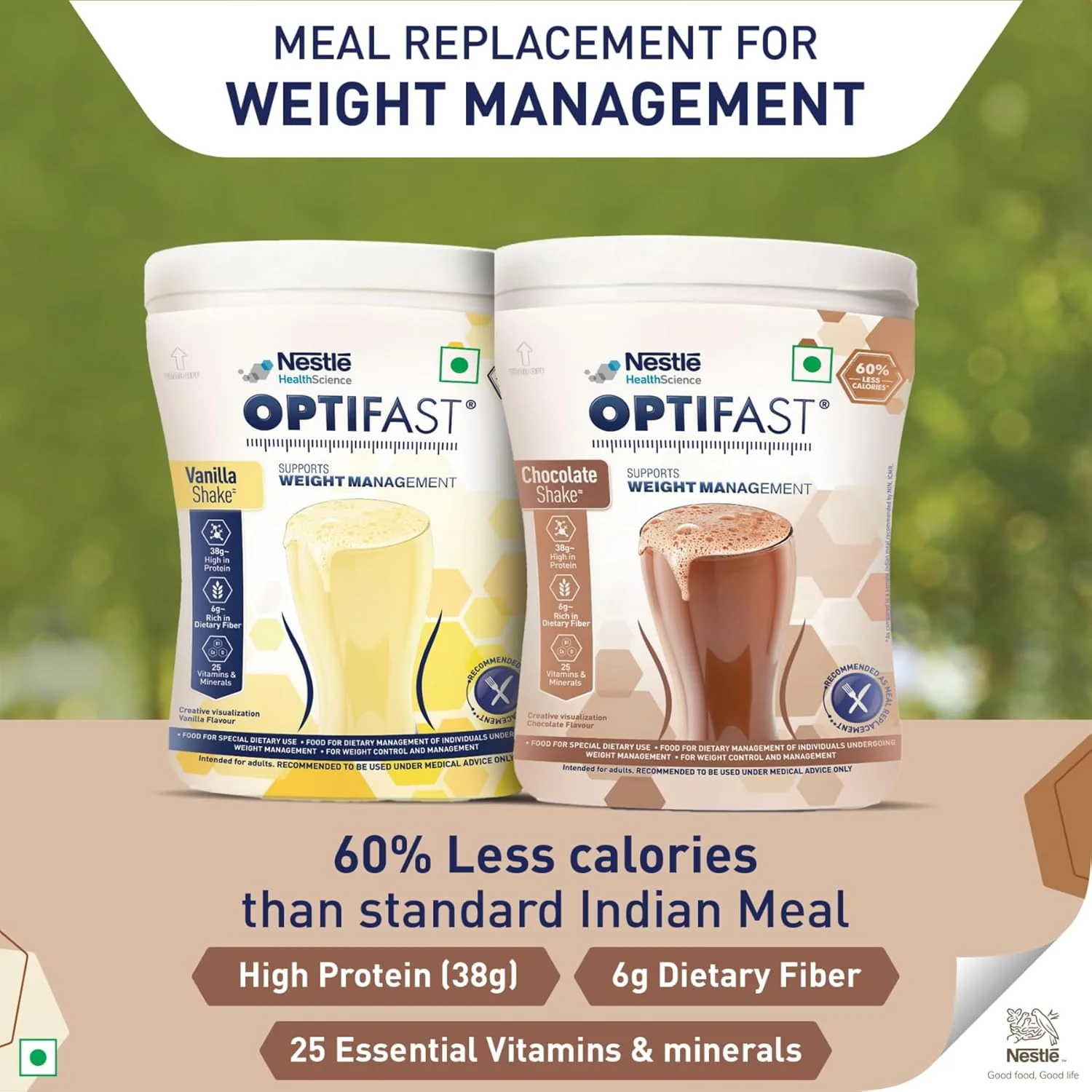 OPTIFAST Weight Management ShakeChocolate FlavourLow Gi FormulaScientifically Designed Weight Loss DietMeal Replacement Shake For Weight Loss400g Pet Jar - Image 8