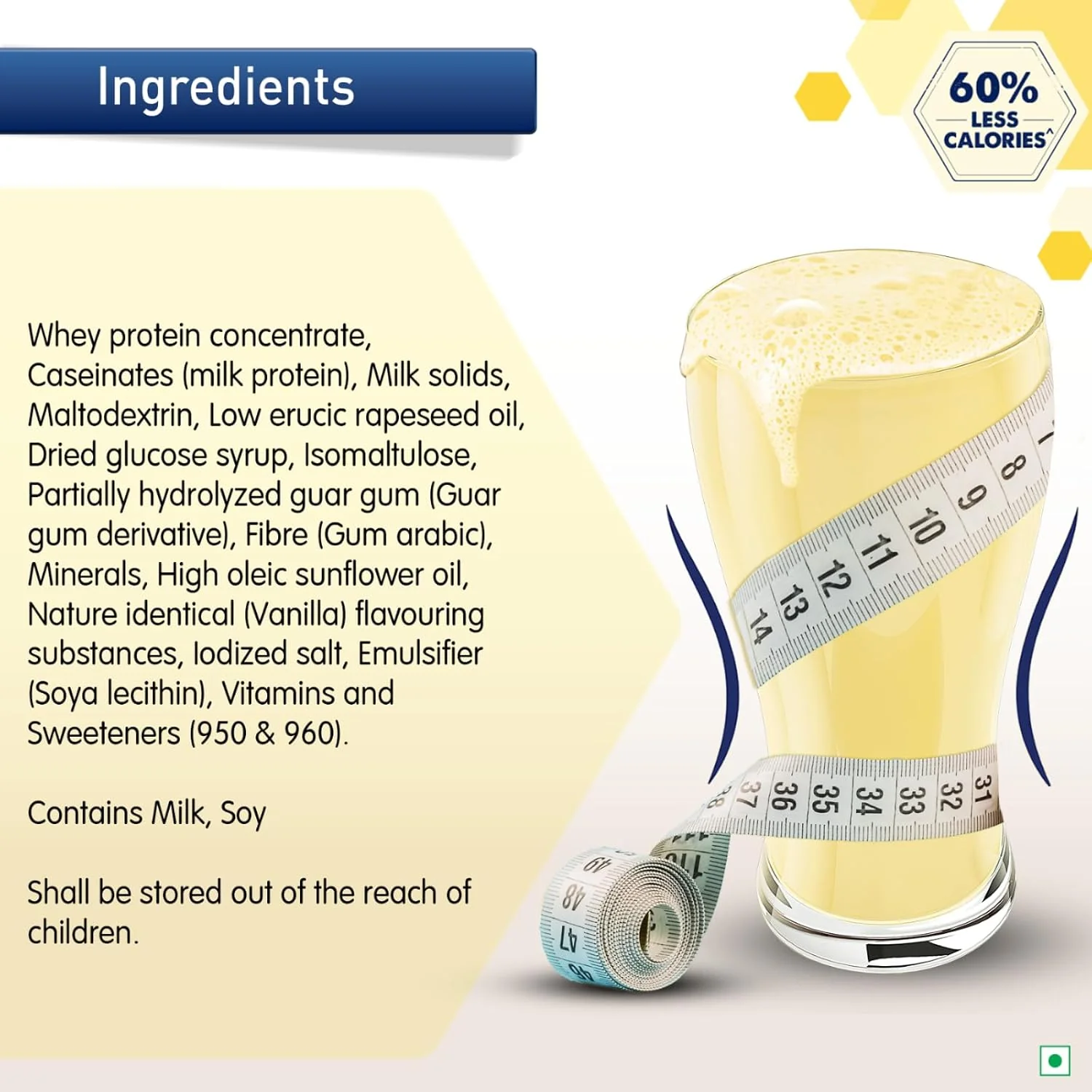 Nestle Optifast Weight Management ShakeVanilla FlavourLow Gi FormulaScientifically Designed Weight Loss DietMeal Replacement Shake For Weight Loss400G Pet Jar - Image 3