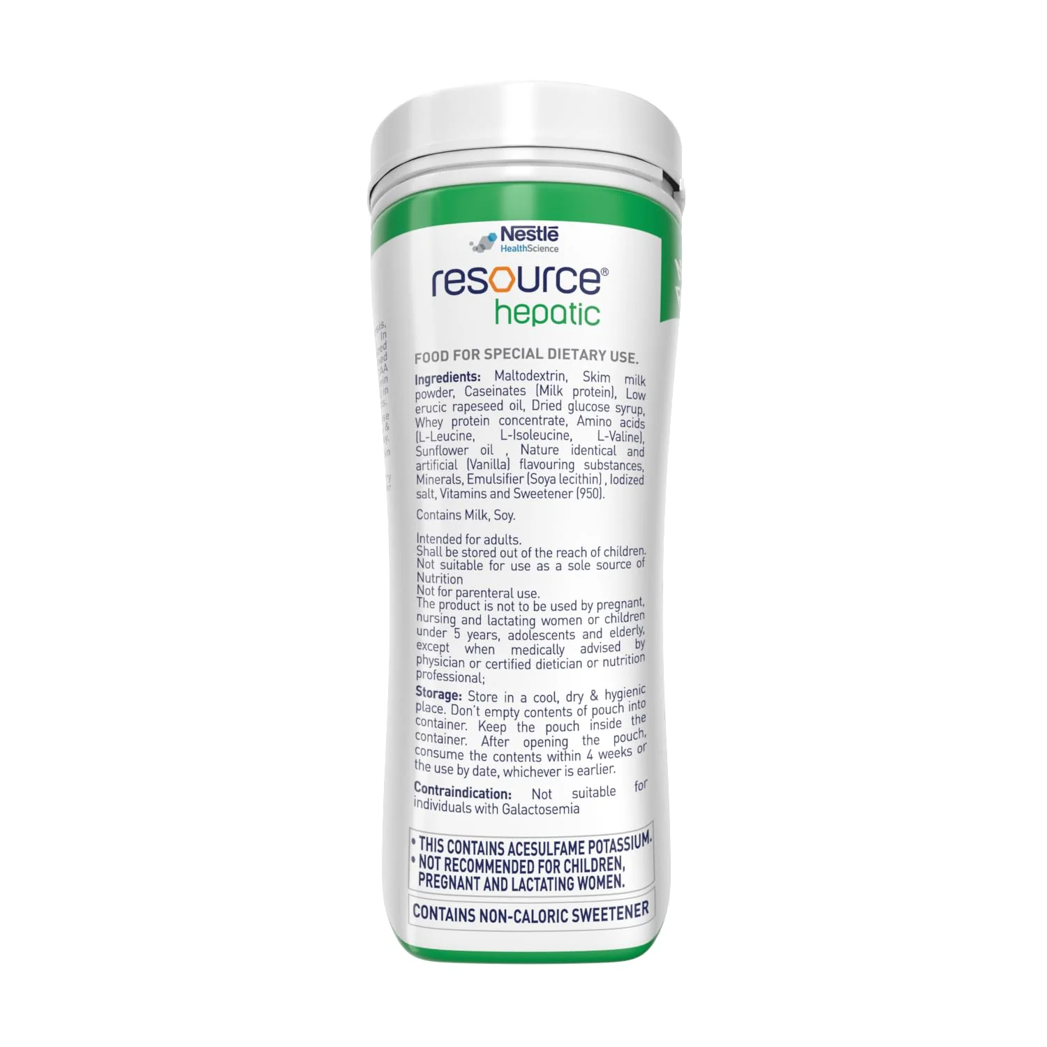 RESOURCE Hepatic For Dietary Management Rich In Protein Vanilla Flavour 400g Pet Jar - Image 8