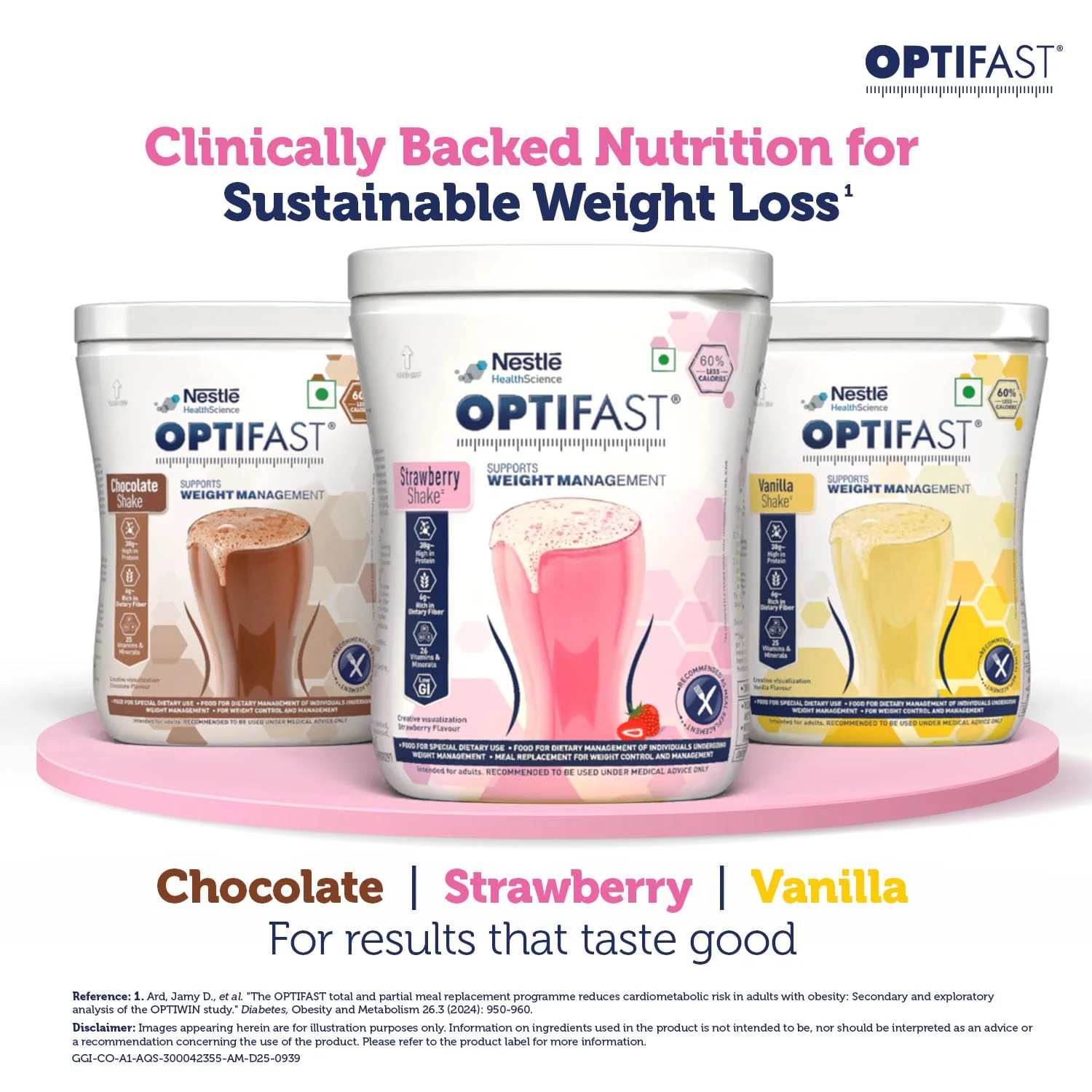 Optifast Weight Management Shake | Strawberry Flavour | Scientifically Designed Weight Loss Diet | Meal Replacement Shake for Weight Loss | 400g Jar - Image 9