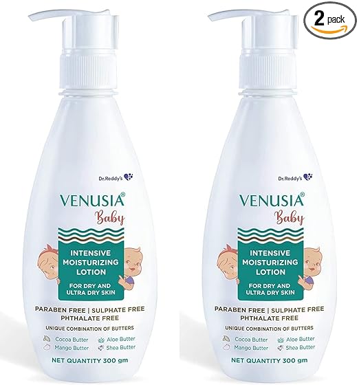 Dr. Reddy's Venusia Baby Intensive Moisturizing Lotion, provides soft and smooth skin, 300 GM - Image 10