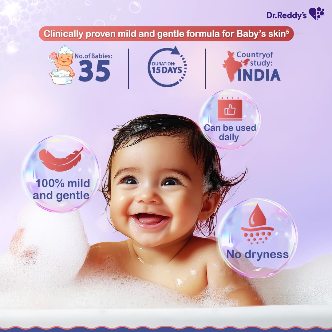 venusia Baby Mild Bathing Bar | Enriched with Shea Butter Olive Oil and Avocado Oil  (75 g) - Image 6