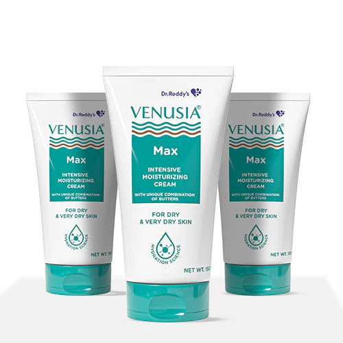 Dr. Reddy's Venusia Max Intensive Moisturizing Cream For Dry Skin To Very Dry Skin, Contains Shea, Mango, Aloe & Cocoa Butter, Paraben Free & Non Irritant formula, Dermat Recommended I 150g - Image 8
