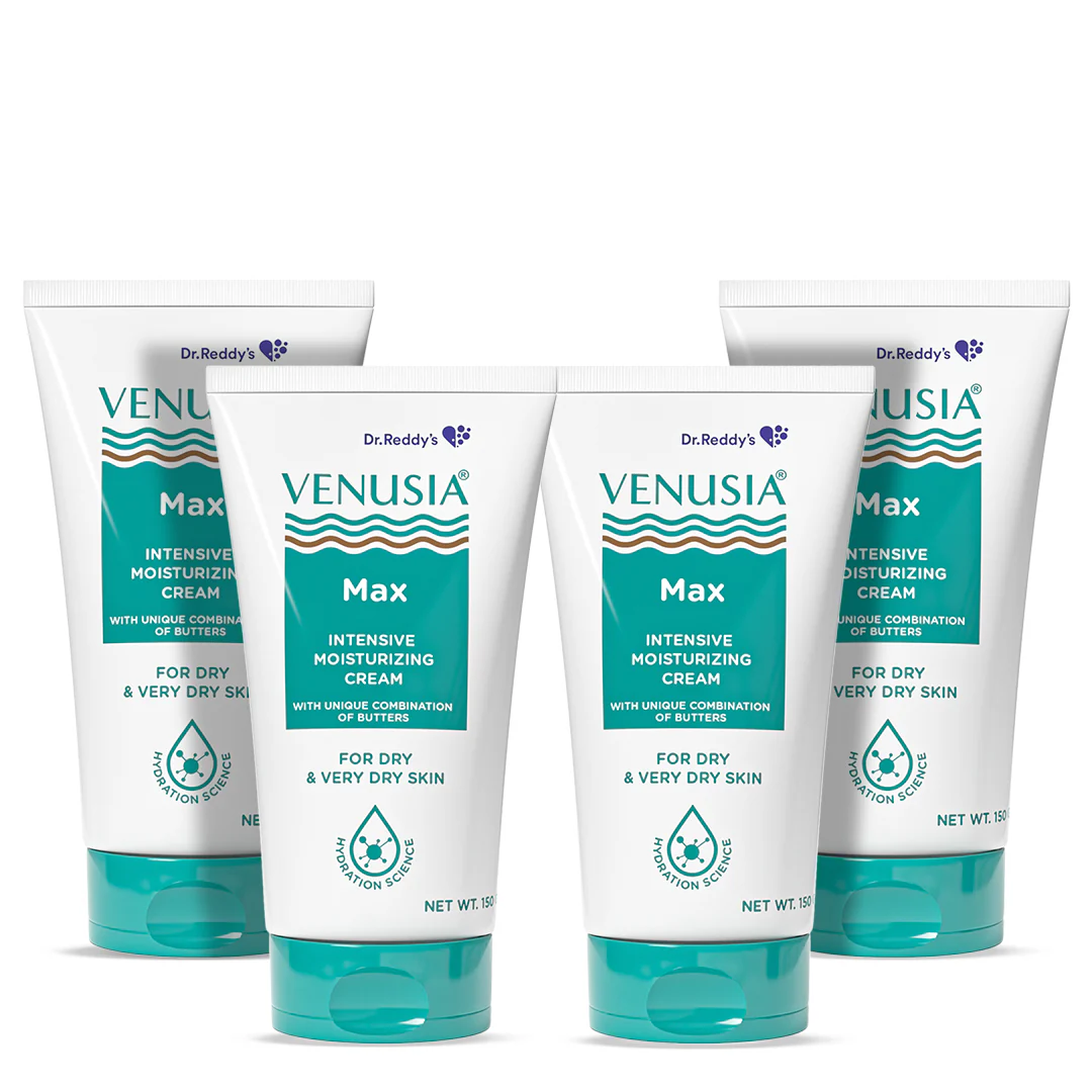 Dr. Reddy's Venusia Max Intensive Moisturizing Cream For Dry Skin To Very Dry Skin, Contains Shea, Mango, Aloe & Cocoa Butter, Paraben Free & Non Irritant formula, Dermat Recommended I 150g - Image 9