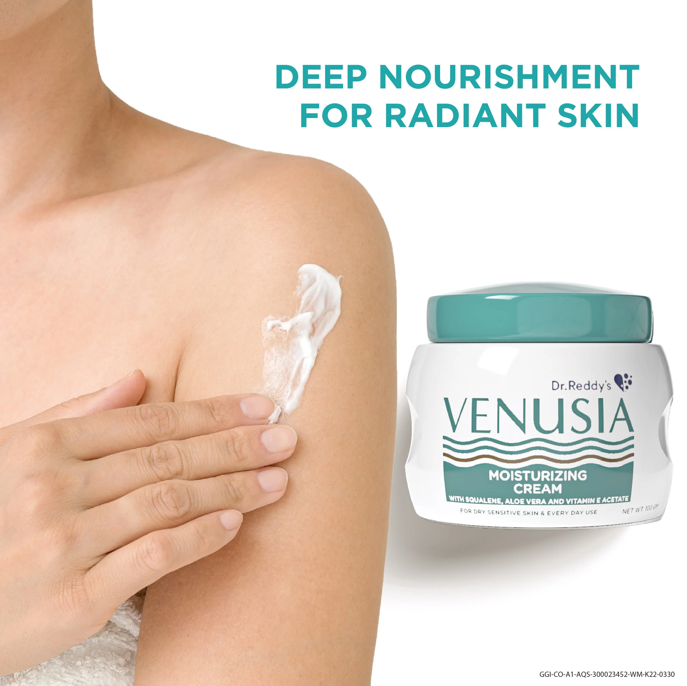 Dr. Reddy's Venusia Moisturizing Cream with Vitamin E  100 GM and Venusia Moisturizing Bathing Bar 75 GM - Image 6