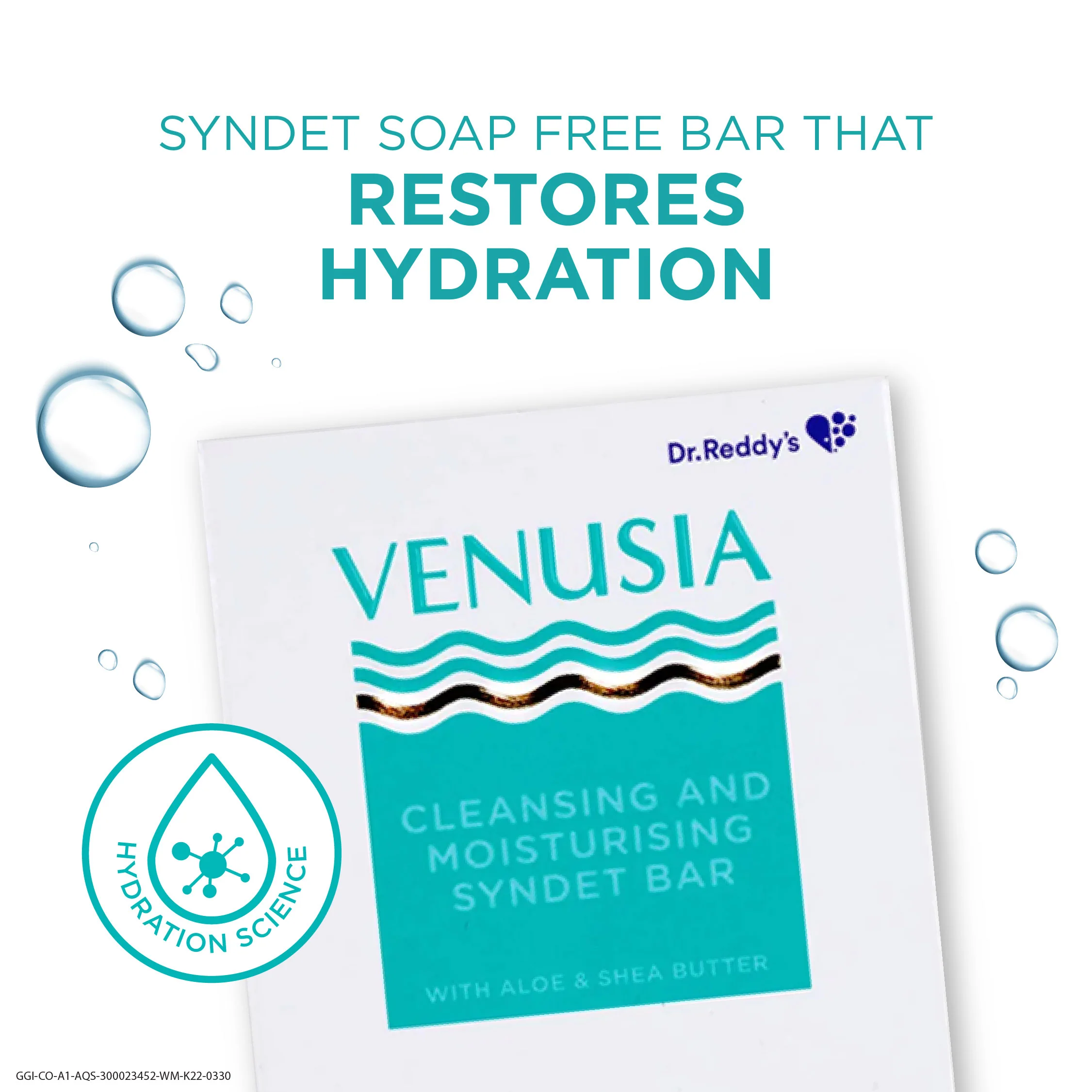 Dr. Reddy's Venusia Moisturizing Cream with Vitamin E  100 GM and Venusia Moisturizing Bathing Bar 75 GM - Image 8